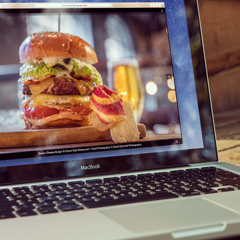 David Cantwell Website Laptop