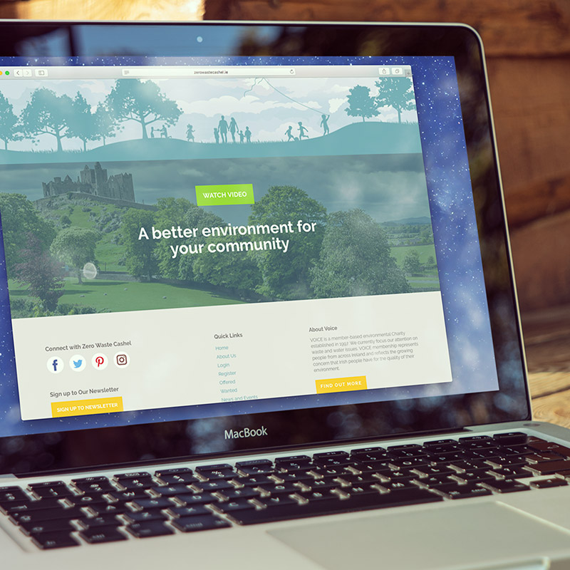 Zero Waste Cashel Website