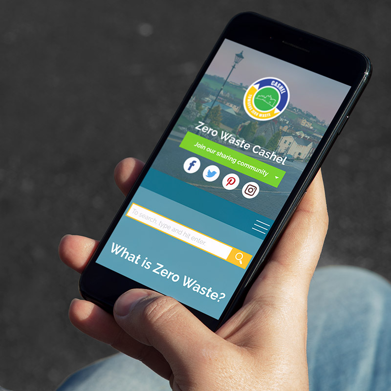 Zero Waste Cashel Website Responsive